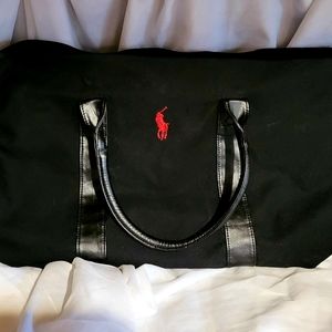 Ralph Lauren Big Pony Canvas Tote Bag